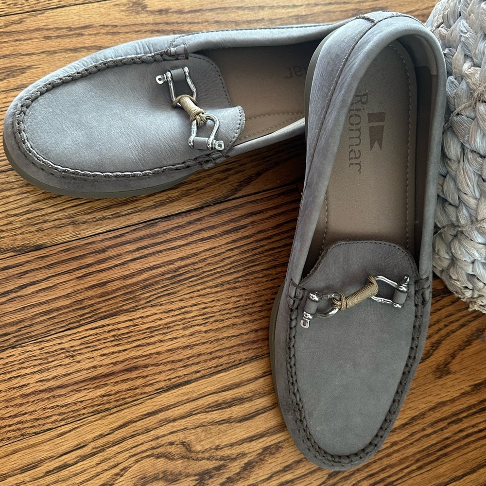 Riomar Tarpon Classic in Silverly Grey Leather